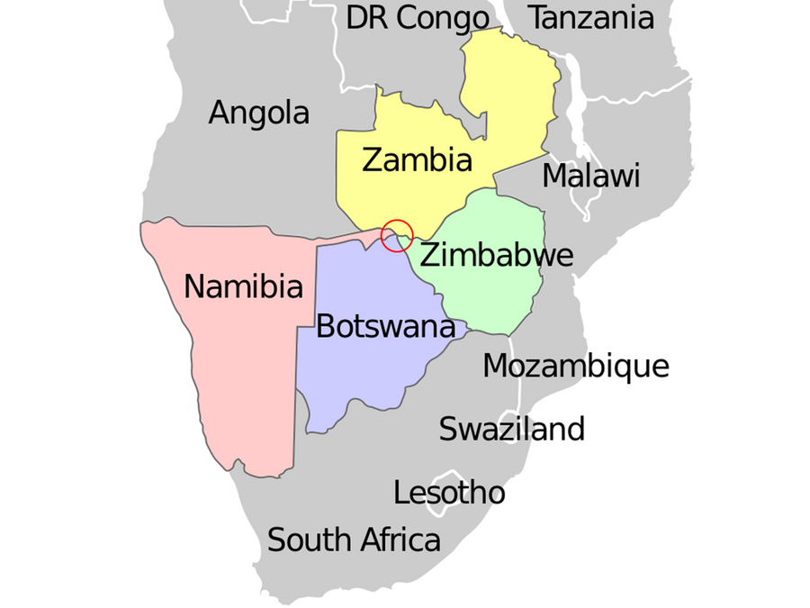medium zimbabwe kazungula namibia botswana quadripoint