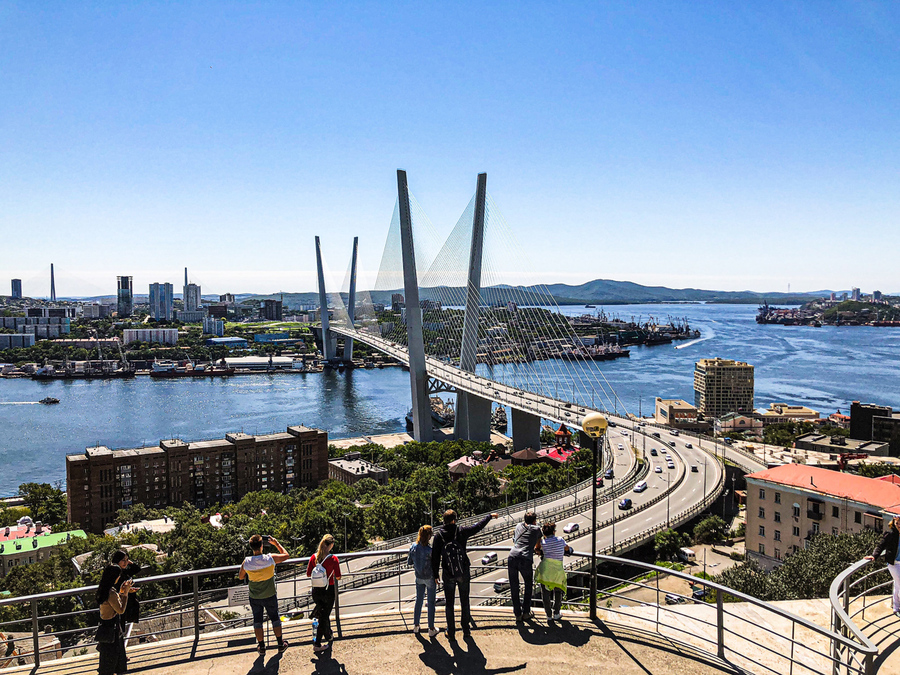 Владивосток, золотой мост