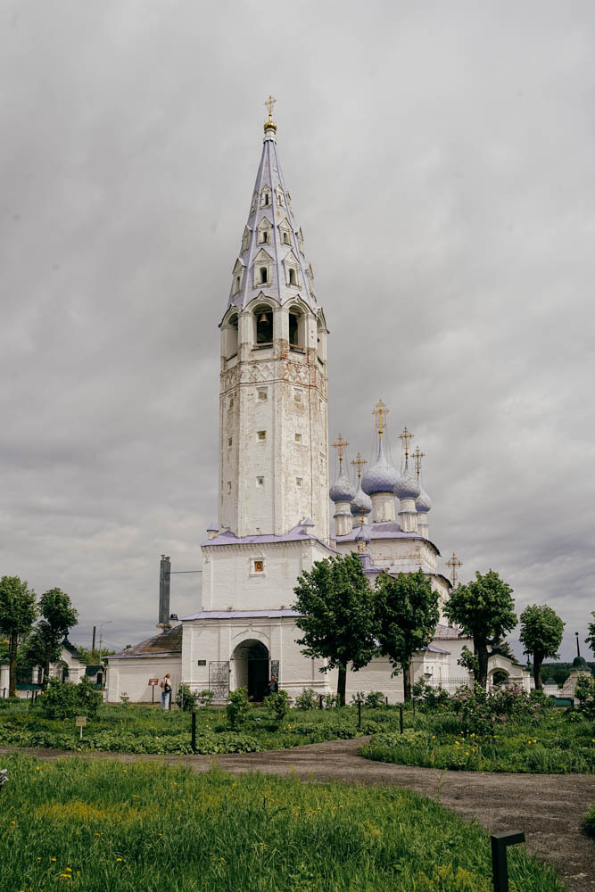 Крестовоздвиженская церковь в городе Палех
