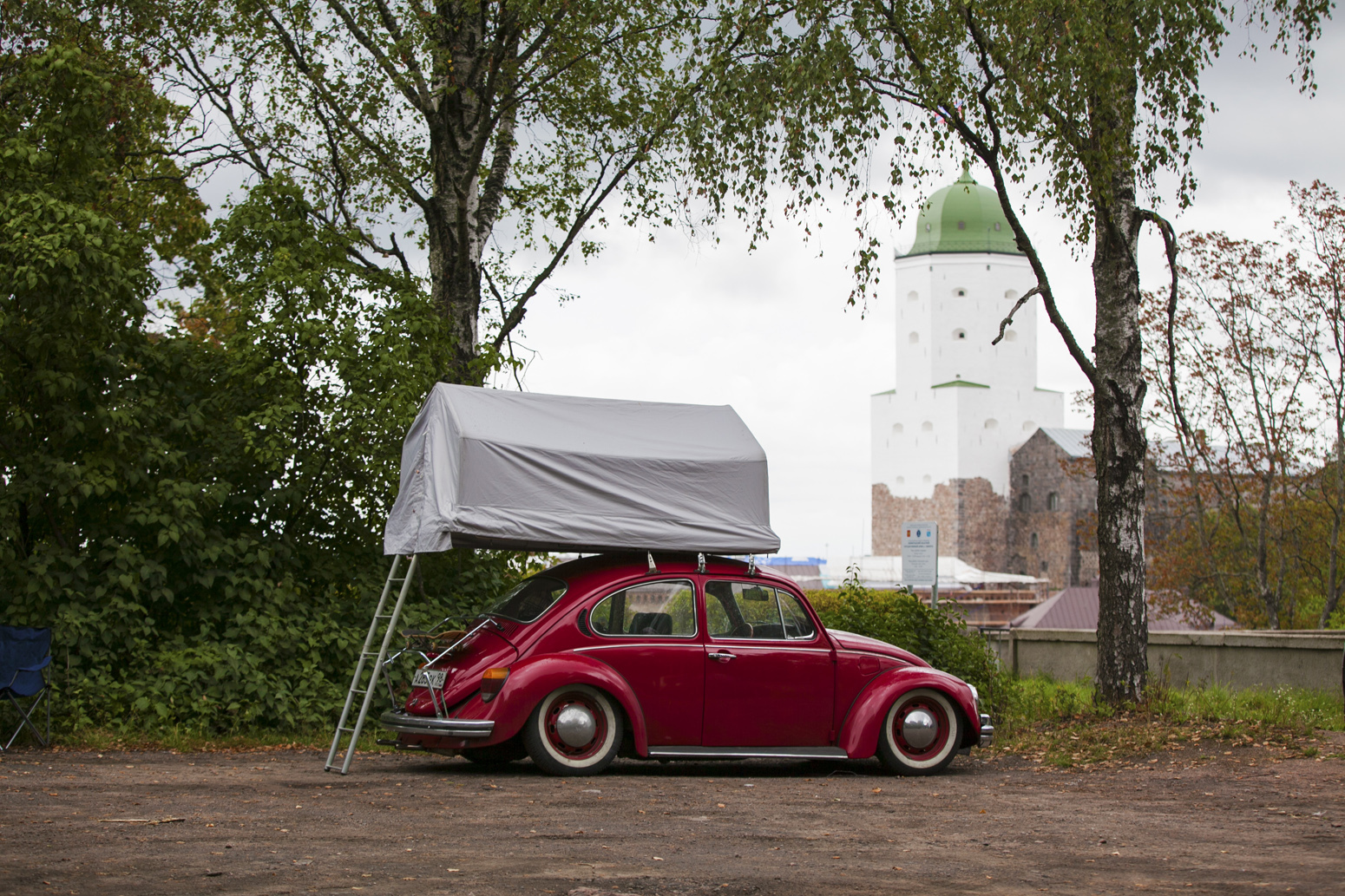 Volkswagen Beetle 78 с палаткой в Выборге