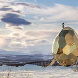 На севере Швеции построили гигантское яйцо. Для чего?